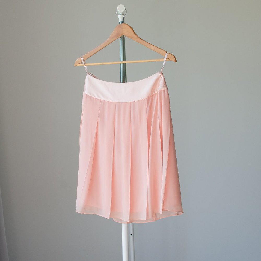 100% Silk Pleated Skirt